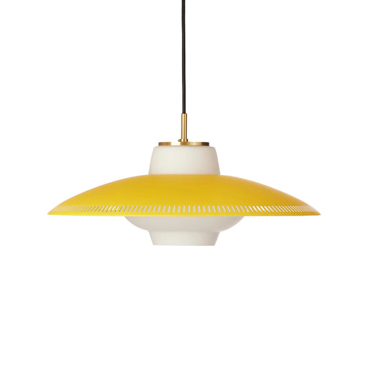 Warm Nordic Opal Shade Taklampa, Illuminating Yellow