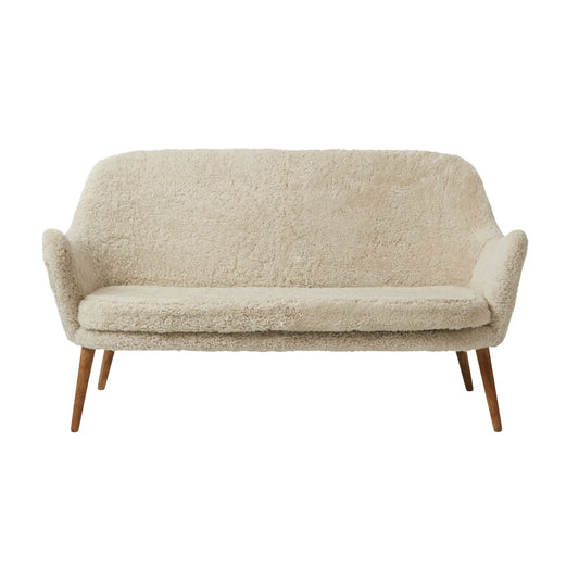 Warm Nordic Dwell 2-Sits Soffa, Sheepskin Moonlight