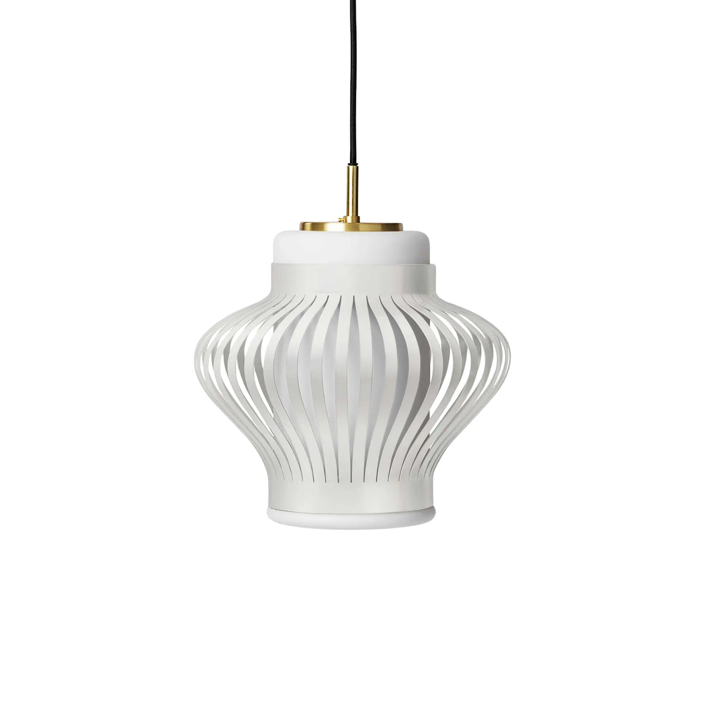 Warm Nordic Opal Lamella Taklampa, Snow White
