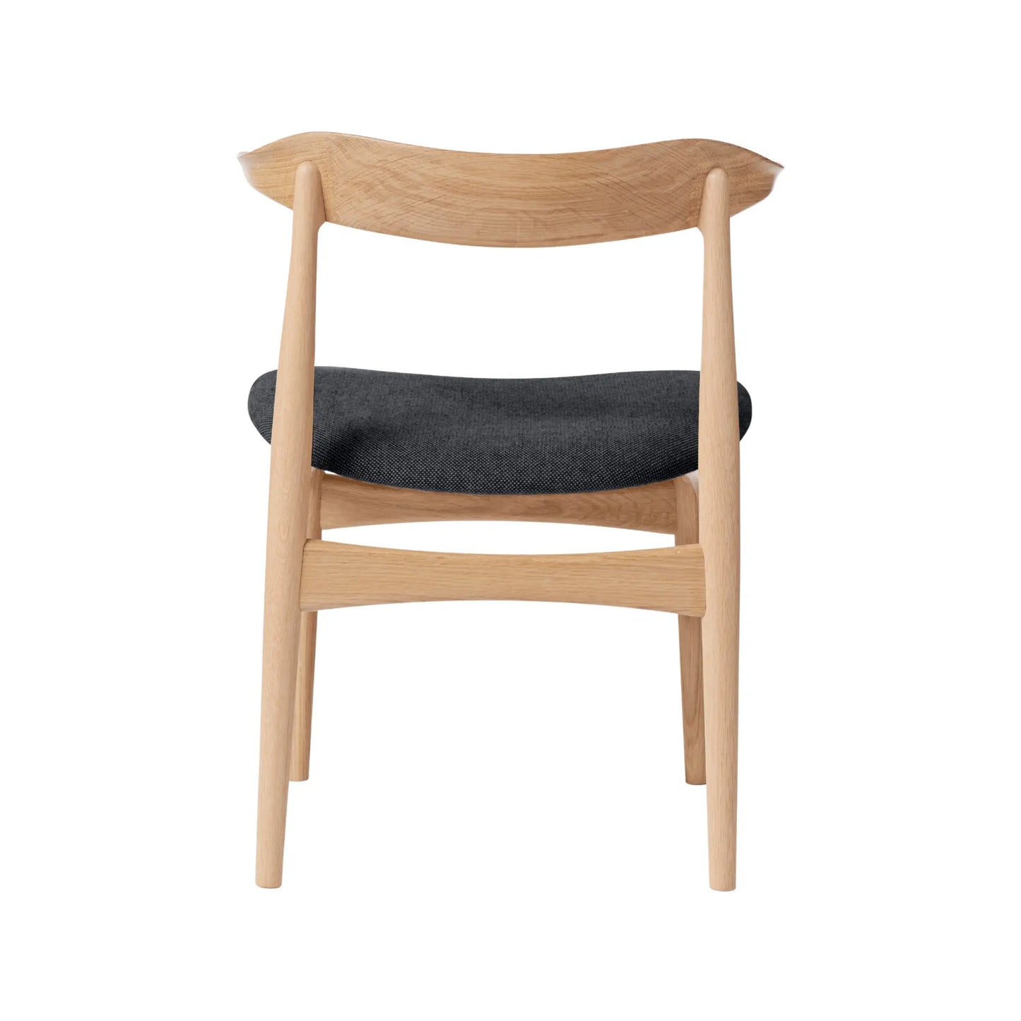 Warm Nordic Cow Horn Stol Hallingdal 180, Oak/anthracite Melange