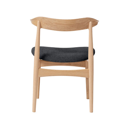 Warm Nordic Cow Horn Stol Hallingdal 180, Oak/anthracite Melange