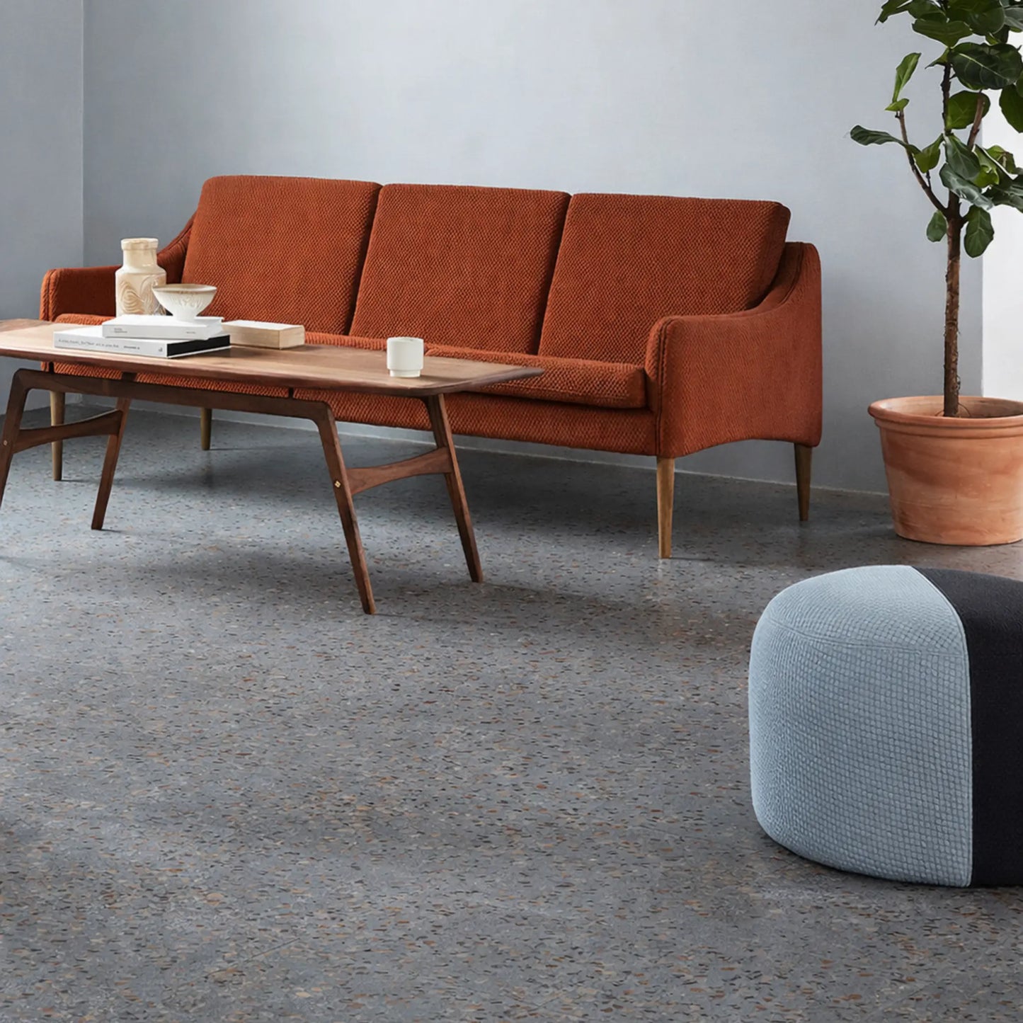 Warm Nordic Dainty Puff, Steelcut 160/975