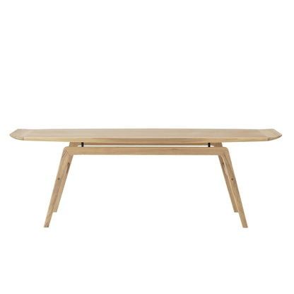Warm Nordic Surfboard Soffbord, White Oiled Oak