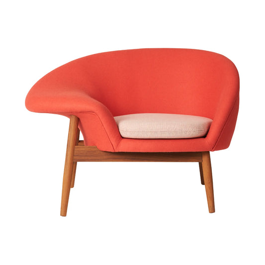 Warm Nordic Fried Egg Loungestol Hero 551, Canvas 614