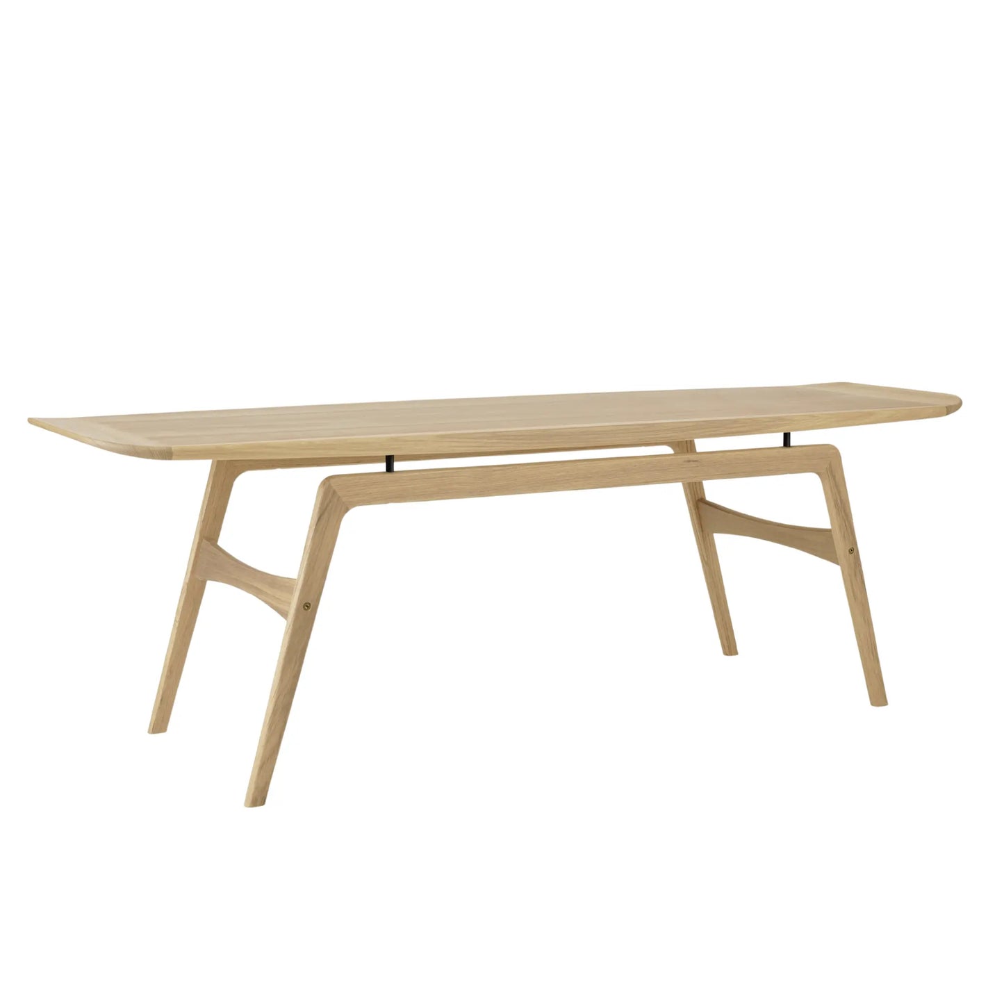 Warm Nordic Surfboard Soffbord, White Oiled Oak