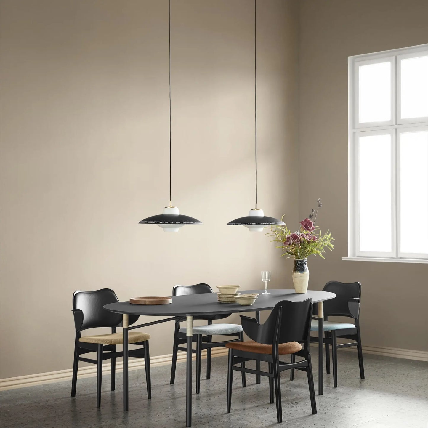 Warm Nordic Gesture Matstol Silk 0250, Teak Oak