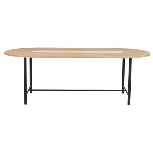 Warm Nordic Be My Guest Bord L220 Oak, Yellow