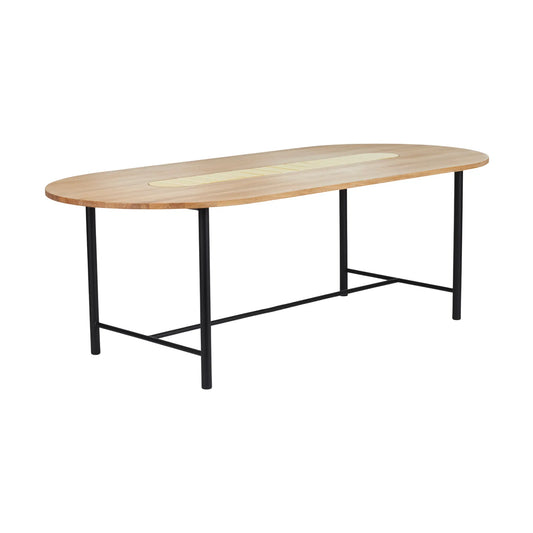 Warm Nordic Be My Guest Bord L220 Oak, Yellow