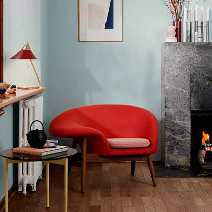 Warm Nordic Fried Egg Loungestol Hero 551, Canvas 614