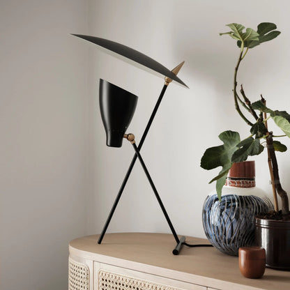 Warm Nordic Silhouette Bordslampa, Black Noir