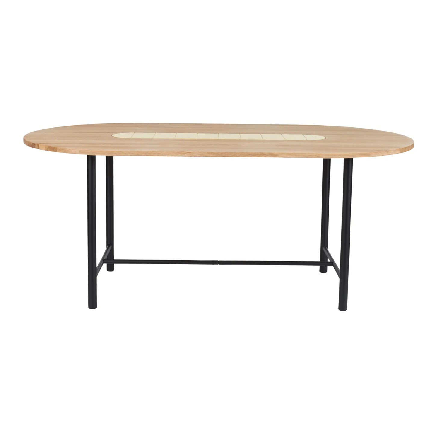 Warm Nordic Be My Guest Bord L180 Oak, Yellow
