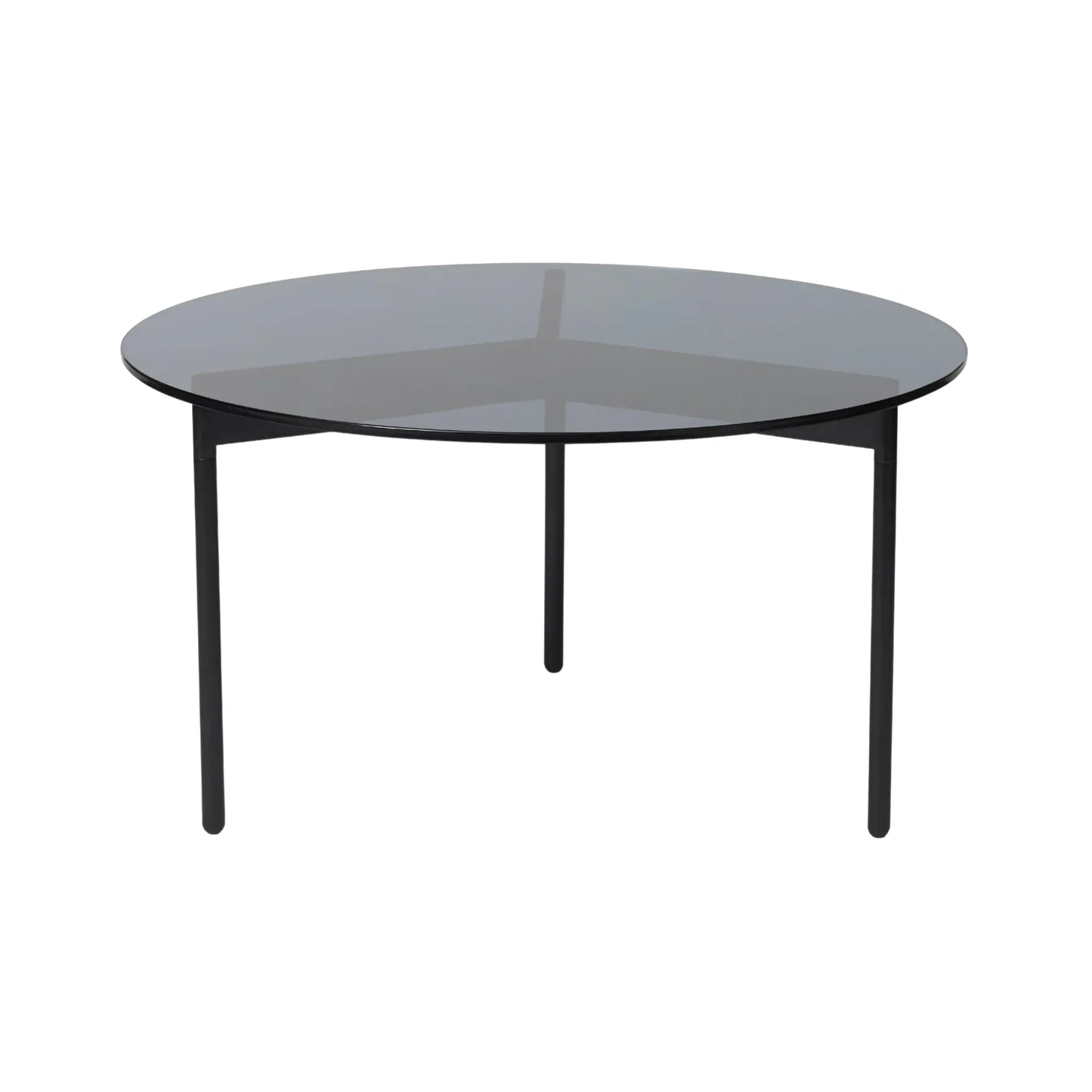 Warm Nordic From Above Soffbord Ø72, Smoke Grey/Black