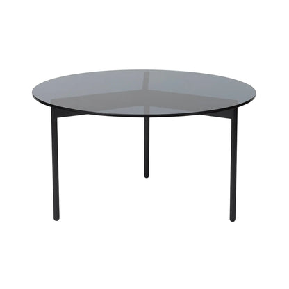 Warm Nordic From Above Soffbord Ø72, Smoke Grey/Black