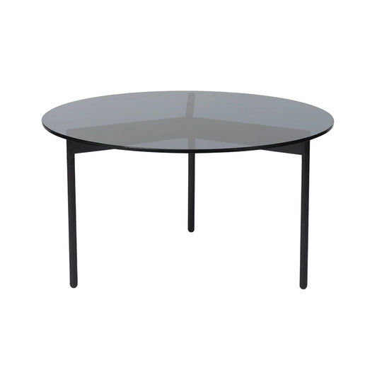 Warm Nordic From Above Soffbord Ø72, Smoke Grey/Black