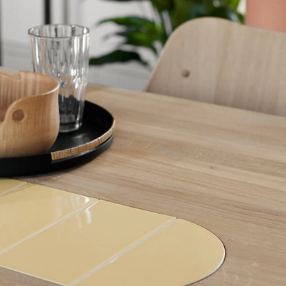 Warm Nordic Be My Guest Bord L180 Oak, Yellow