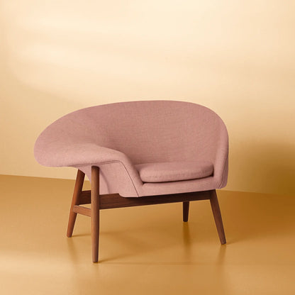 Warm Nordic Fried Egg Loungestol, Canvas 614