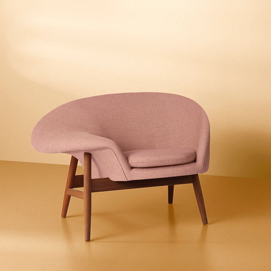 Warm Nordic Fried Egg Loungestol, Canvas 614