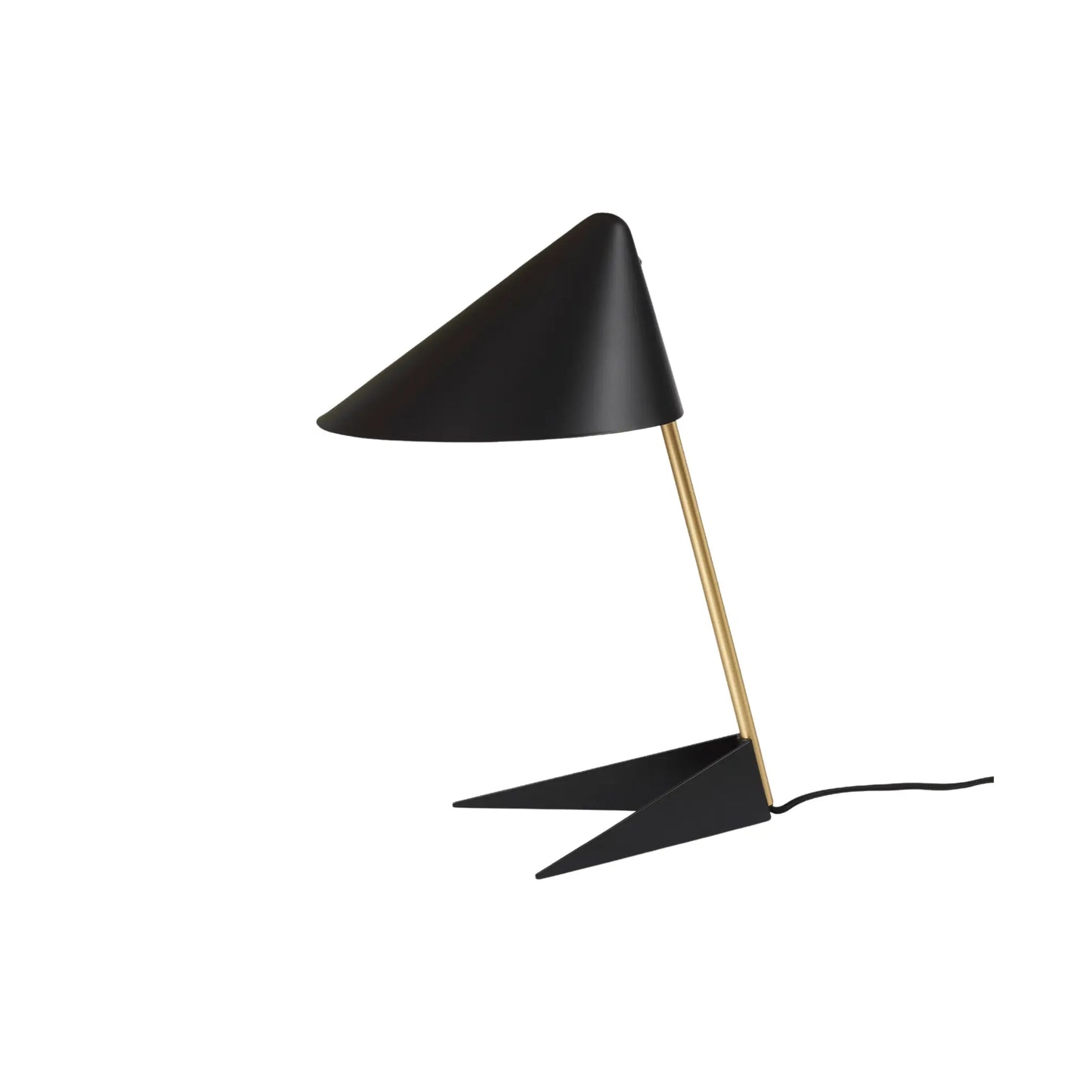 Warm Nordic Ambience Bordslampa, Black Noir/brass