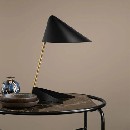 Warm Nordic Ambience Bordslampa, Black Noir/brass