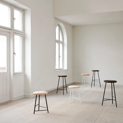 Warm Nordic Pebble Barstol, H65 Ash, White