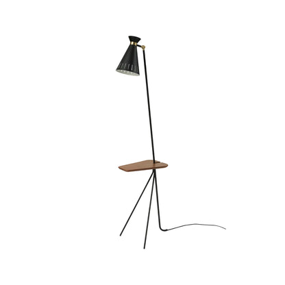 Warm Nordic Cone Golvlampa, Black Noir