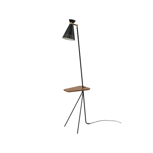 Warm Nordic Cone Golvlampa, Black Noir