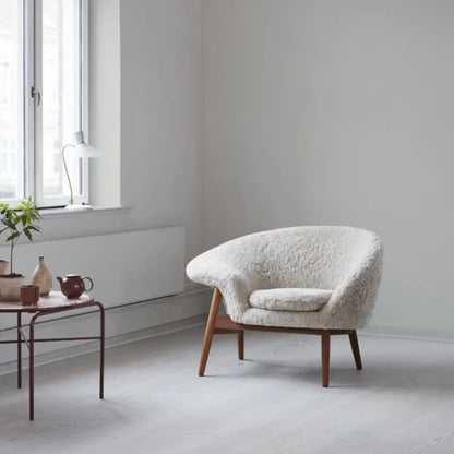 Warm Nordic Fried Egg Loungestol, Moonlight