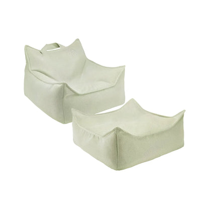 Wigiwama Saccosäck & Sittpuff Utomhus Set, Herba