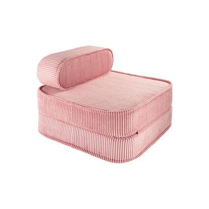 Wigiwama Flip Barnfåtölj, Pink Mousse
