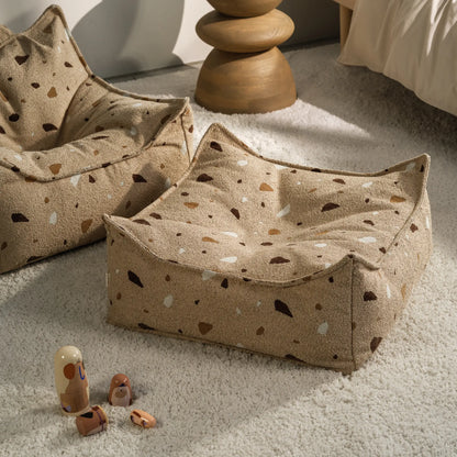 Wigiwama Sittpuff Fyrkantig, Terrazzo Sand