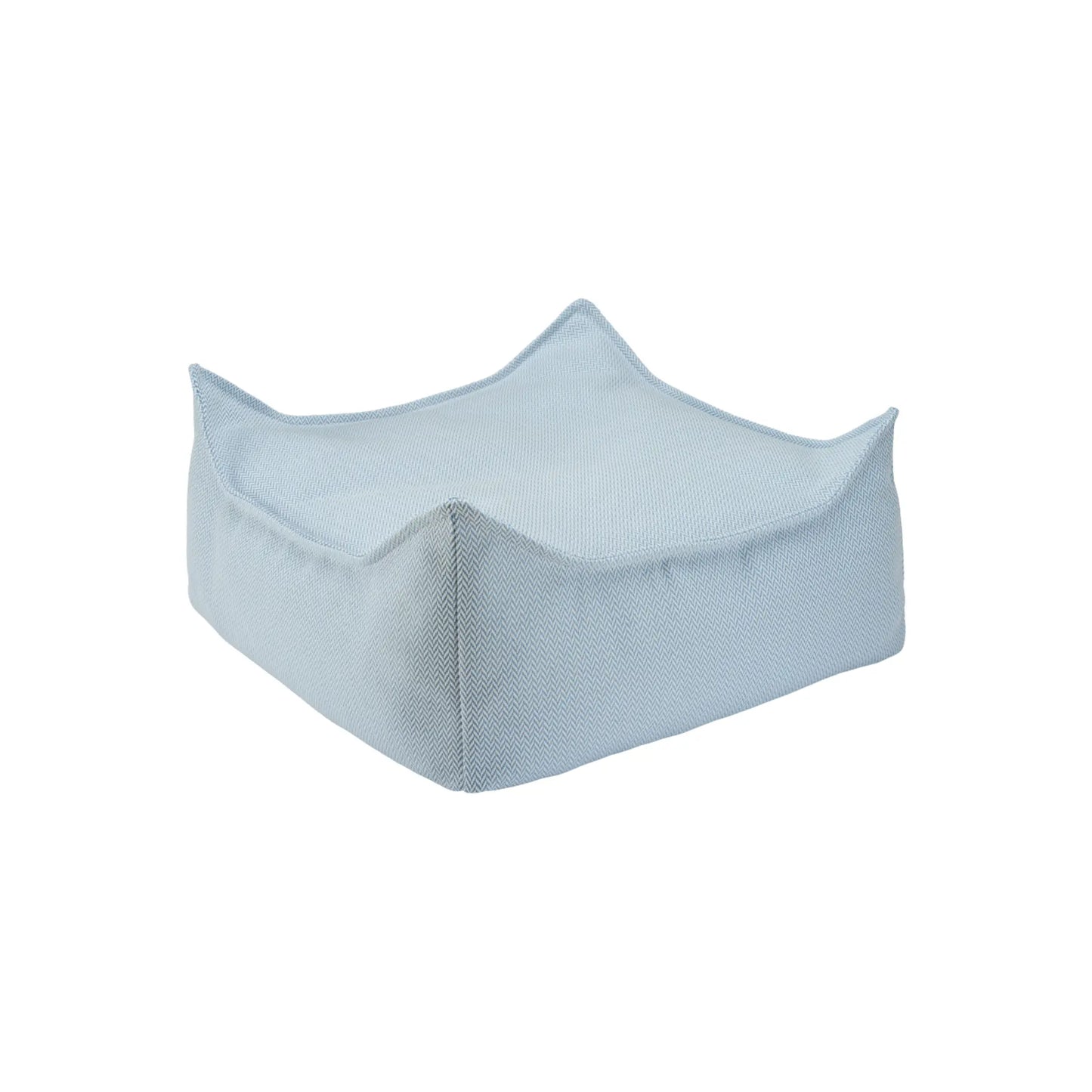 Wigiwama Sittpuff Fyrkantig Utomhus, Azure