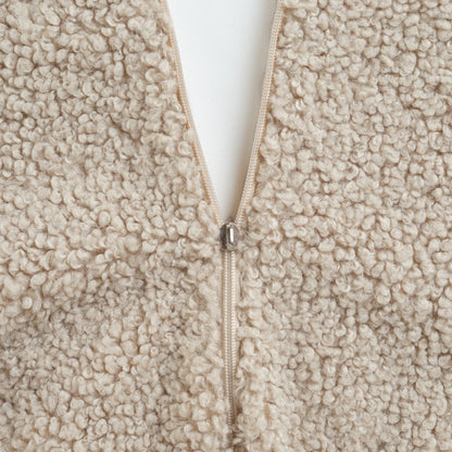 Wigiwama Saccosäck & Sittpuff Set, Biscuit