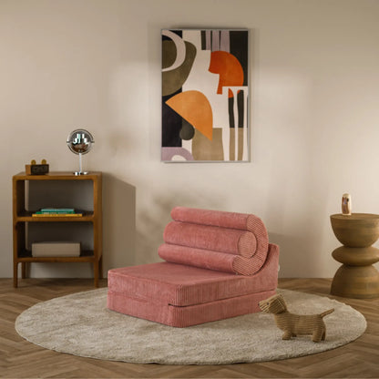 Wigiwama Flipster Barnstol, Pink Mousse