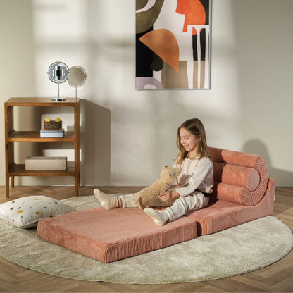 Wigiwama Flipster Barnstol, Pink Mousse