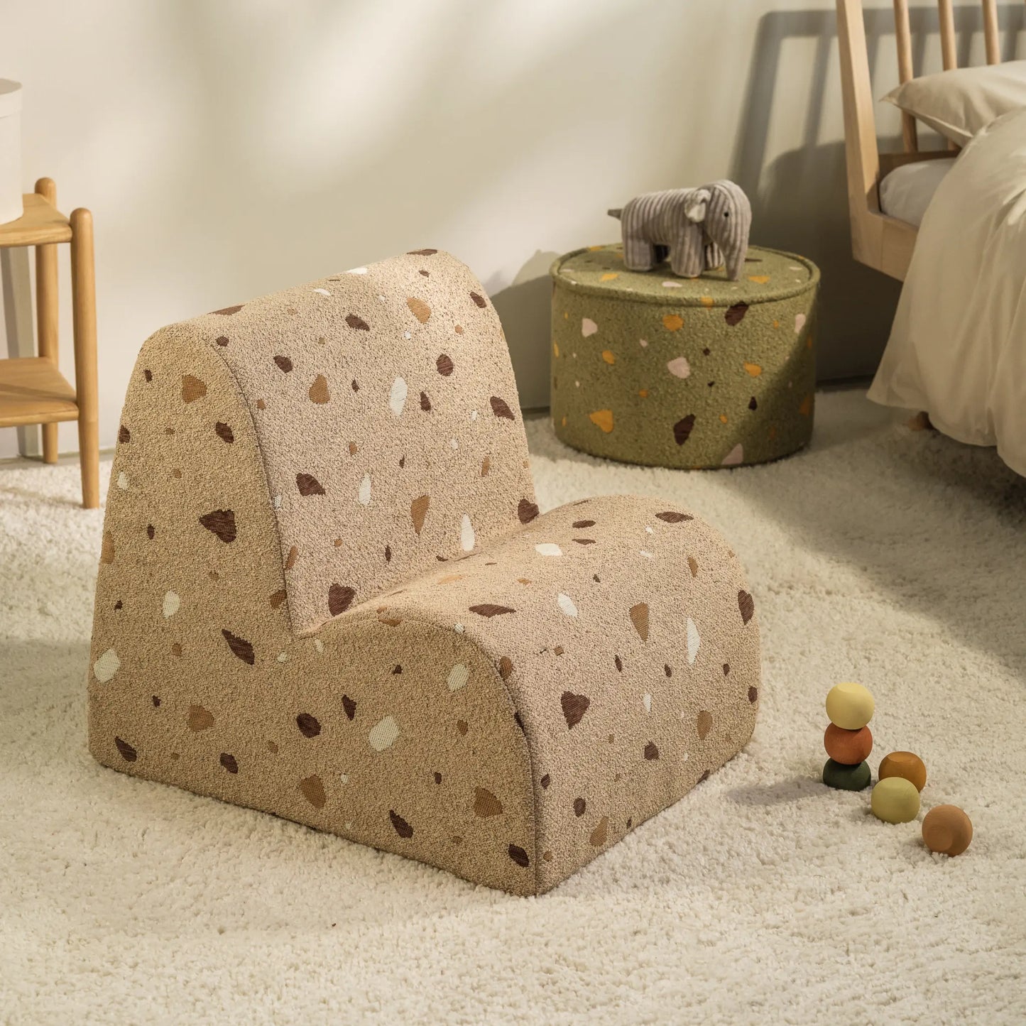 Wigiwama Cloud Barnfåtölj, Terrazzo Sand