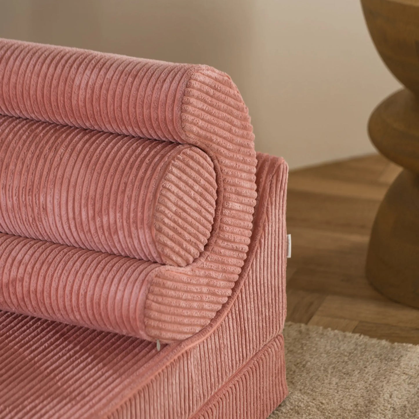 Wigiwama Flipster Barnstol, Pink Mousse