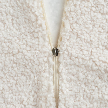Wigiwama Saccosäck & Sittpuff Set, Cream White