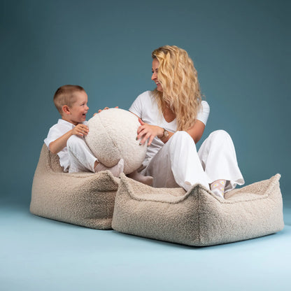 Wigiwama Sittpuff Fyrkantig, Biscuit
