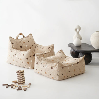 Wigiwama Sittpuff Fyrkantig, Terrazzo Sand
