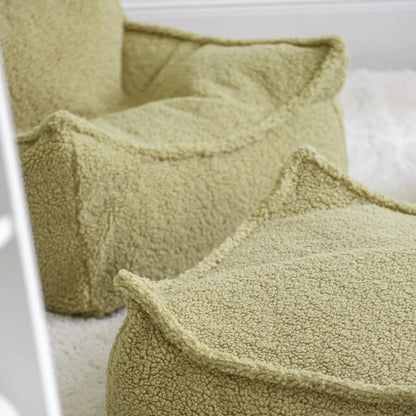 Wigiwama Saccosäck & Sittpuff Set, Matcha