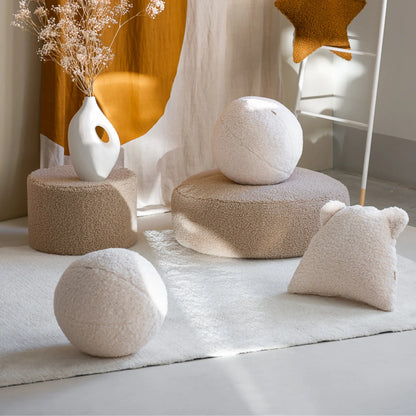 Wigiwama Ball Kudde, Cream White