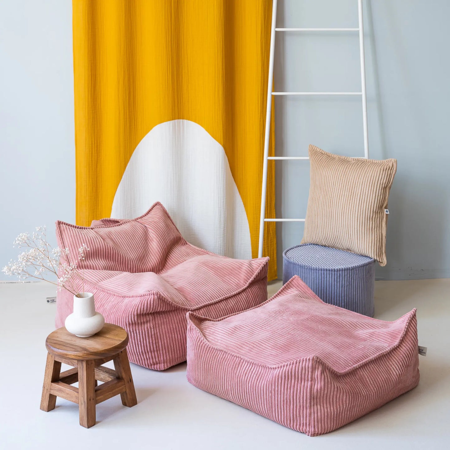 Wigiwama Saccosäck, Pink Mousse