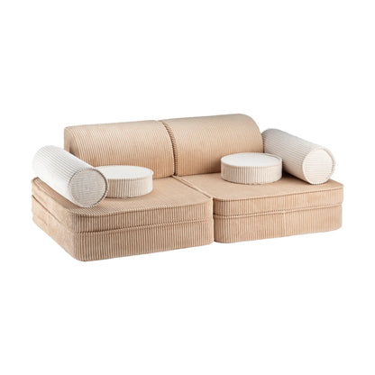 Wigiwama Settee Leksoffa, Brown Sugar