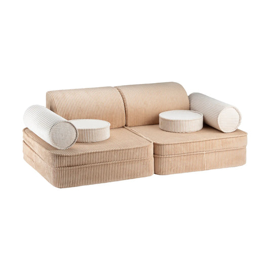 Wigiwama Settee Leksoffa, Brown Sugar