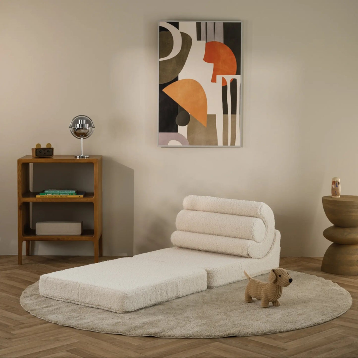 Wigiwama Flipster Barnstol, Cream White