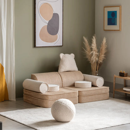Wigiwama Settee Leksoffa, Brown Sugar