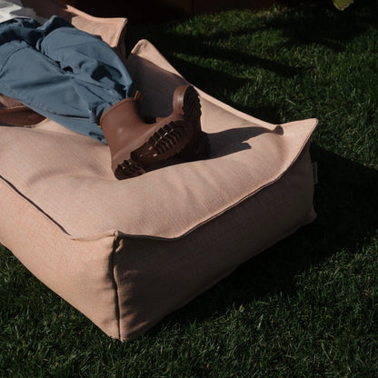 Wigiwama Sittpuff Fyrkantig Utomhus, Seashell