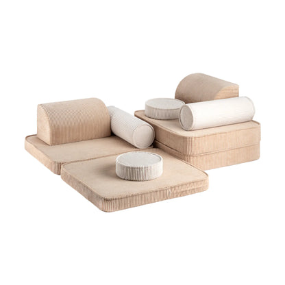 Wigiwama Settee Leksoffa, Brown Sugar