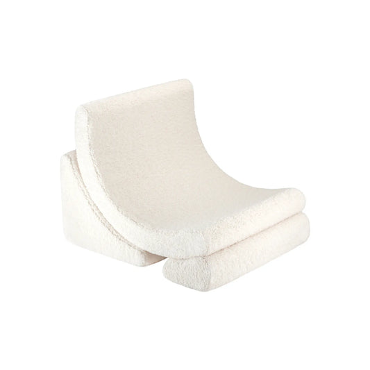 Wigiwama Moon Barnfåtölj, Cream White