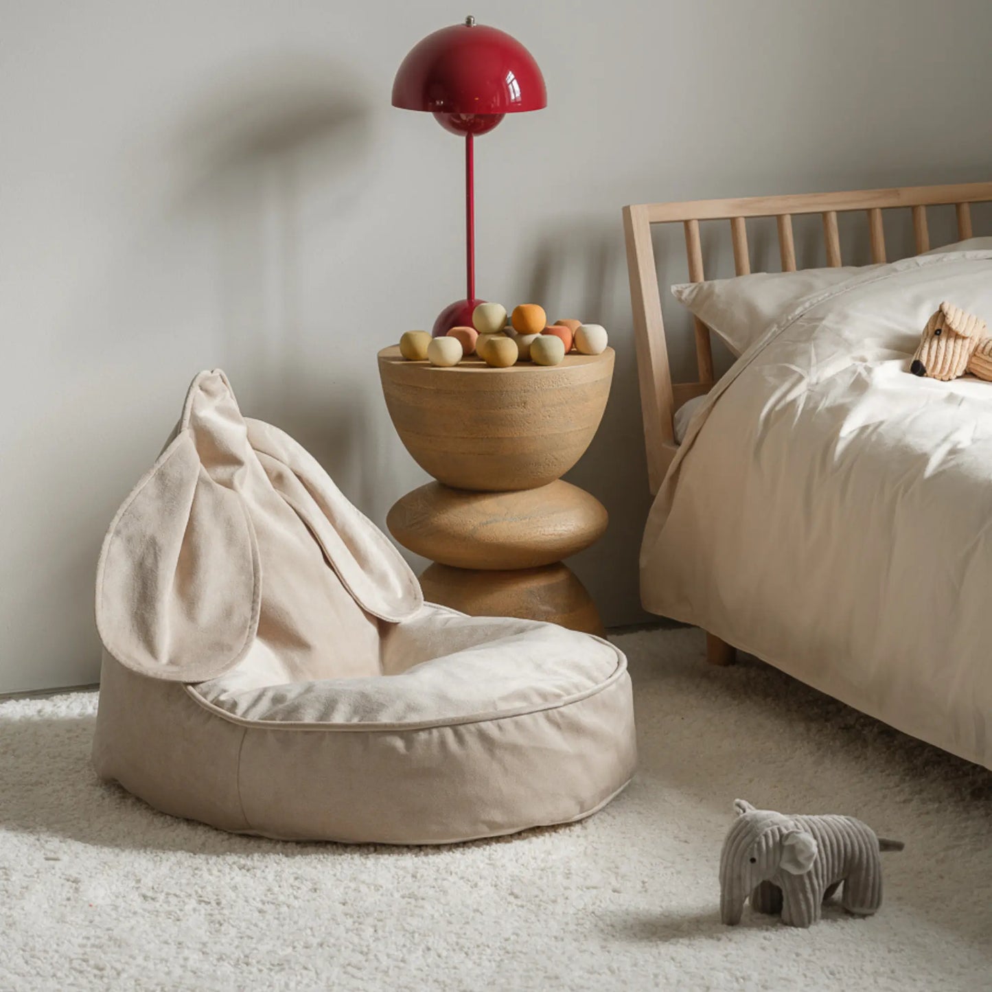 Wigiwama Bunny Saccosäck, Dusty Beige